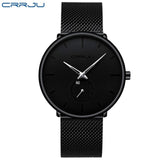 Thin Men Watch Blue Black