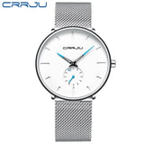 Thin Men Watch Blue Black